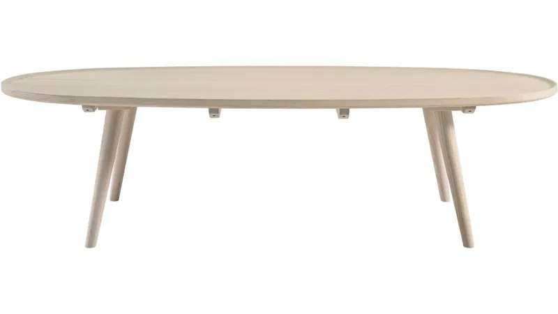 Sofabord NFG Belfort 160x60 cm vitoljat - Hvidolieret - Møbler - Borde - Sofabord