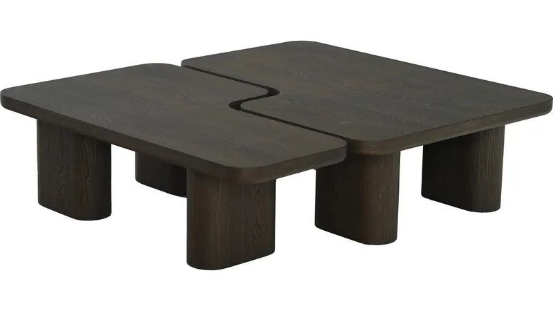Sofabord NFG Modulo 120x90 cm Brun 120x90 cm - Brun - Møbler - Borde - Sofabord