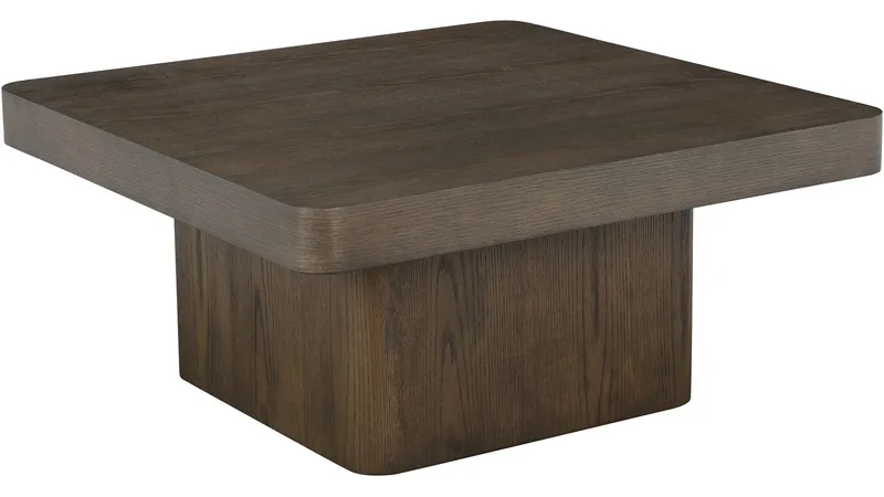 Sofabord NFG Sköyen 90x90 cm Brun, Brun