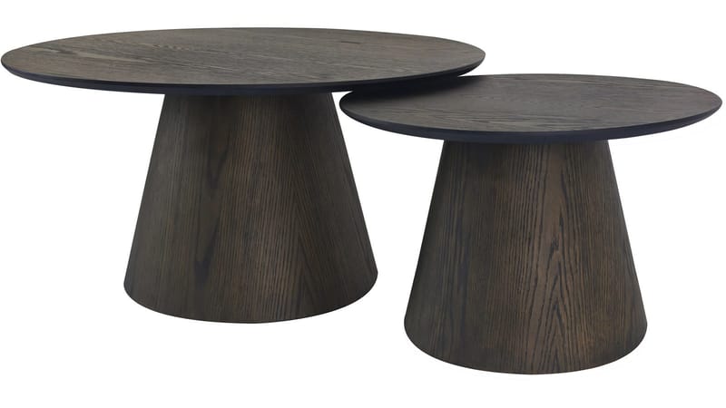 Sofabord NFG Portbello ø60 Brun Dia 60 cm - Brun - Møbler - Borde - Sofabord