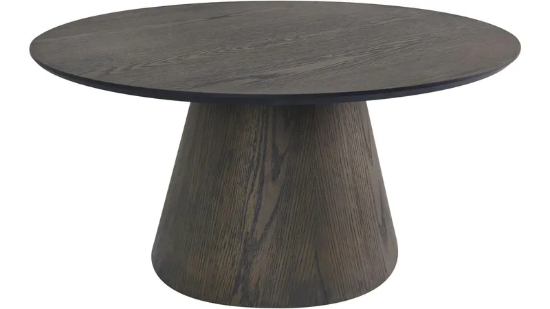 Sofabord NFG Portbello ø90 Brun Dia 90 cm, Brun