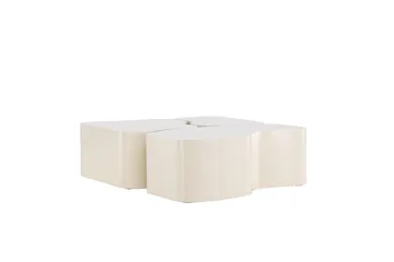 Nordland 92x74 cm Rektangulært Sofabord i Træ - Beige - Møbler - Borde - Sofabord