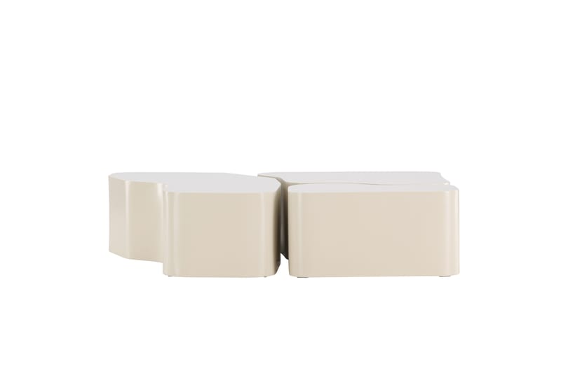 Nordland Sofabord 92x74 cm - Beige - Møbler - Borde - Sofabord