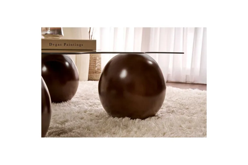 Sofabord Nordure Elinville sofabord 120 cm Brun - Møbler - Borde - Sofabord