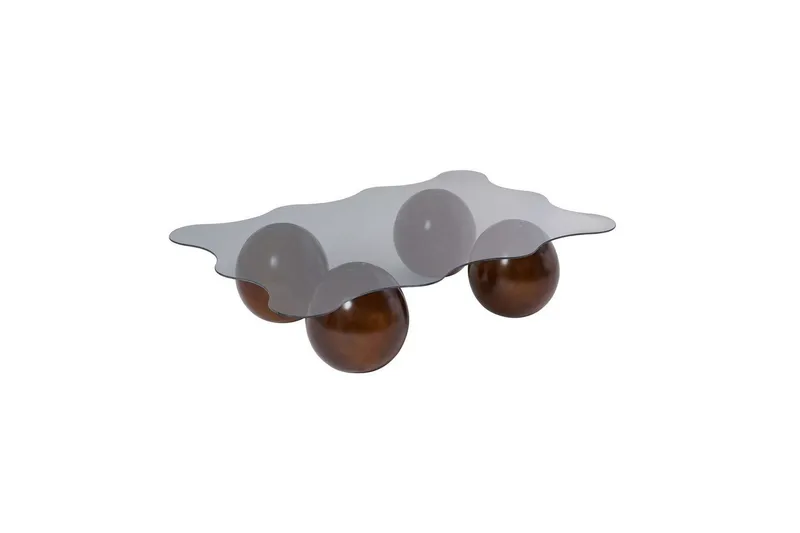 Sofabord Nordure Elinville sofabord 120 cm Brun - Møbler - Borde - Sofabord