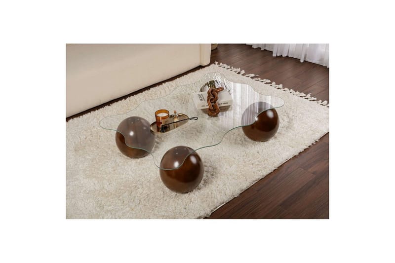 Sofabord Nordure Elinville sofabord 120 cm Lysebrun - Møbler - Borde - Sofabord