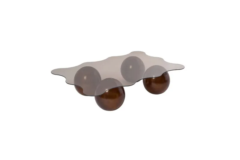 Sofabord Nordure Elinville sofabord 120 cm Mørkebrun - Møbler - Borde - Sofabord