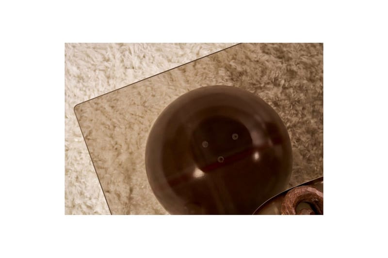 Sofabord Nordure Koushik sofabord 110 cm Sand,Chokoladebrun - Møbler - Borde - Sofabord