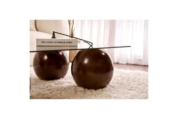 Sofabord Nordure Koushik sofabord 110 cm Sand,Chokoladebrun - Møbler - Borde - Sofabord