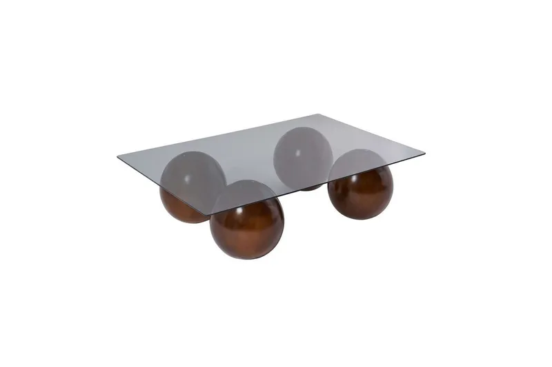 Sofabord Nordure Koushik sofabord 110 cm Sand,Lysegrå - Møbler - Borde - Sofabord