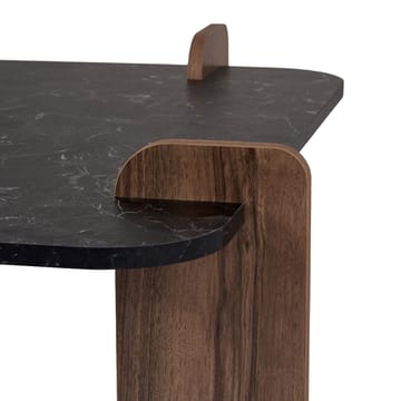 Sofabord Nordure Marais (90 x 35 x 90 cm) Lotus valnød - Møbler - Borde - Sofabord