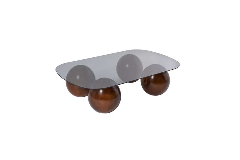 Sofabord Nordure Maroulburg sofabord 118 cm Grå,Brun - Møbler - Borde - Sofabord
