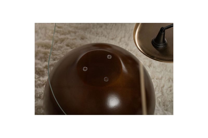 Sofabord Nordure Maroulburg sofabord 118 cm Hvid,Brun - Møbler - Borde - Sofabord