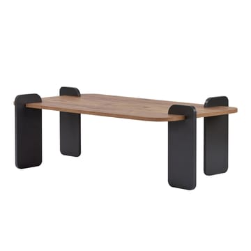 Sofabord Nordure Renard (120 x 35 x 60 cm) Atlantisk fyr antracit - Atlantisk fyr og antracit - Møbler - Borde - Sofabord