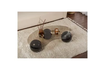 Sofabord Nordure Sofabord Jaromere Sort, Bronze - Møbler - Borde - Sofabord
