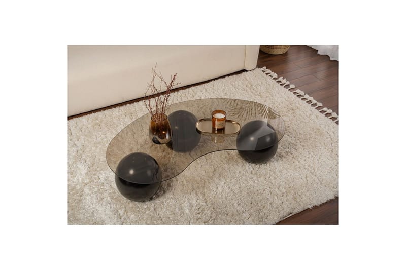 Sofabord Nordure Sofabord Jaromere Sort, Bronze - Møbler - Borde - Sofabord