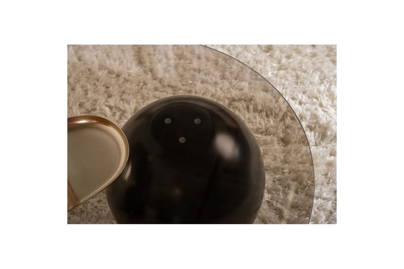 Sofabord Nordure Sofabord Jaromere Sort, Bronze - Møbler - Borde - Sofabord