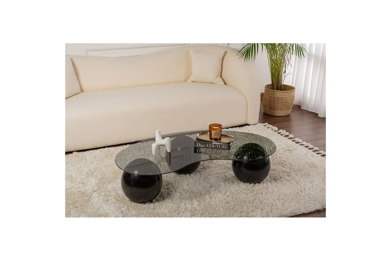 Sofabord Nordure Sofabord Jaromere Sort,Grå - Møbler - Borde - Sofabord