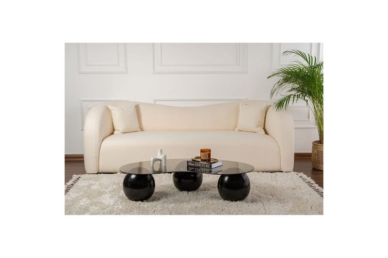 Sofabord Nordure Sofabord Jaromere Sort,Grå - Møbler - Borde - Sofabord