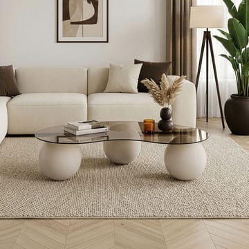 Sofabord Nordure Sphere (120 x 30 x 70 cm) Cashmere bronze - Møbler - Borde - Sofabord