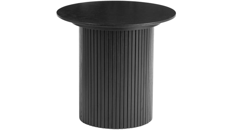 Sofabord Odmark 50 cm, Sortlakeret ask