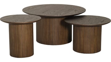Sofabord Odmark 60 cm - Brunlakeret eg - Møbler - Borde - Sofabord