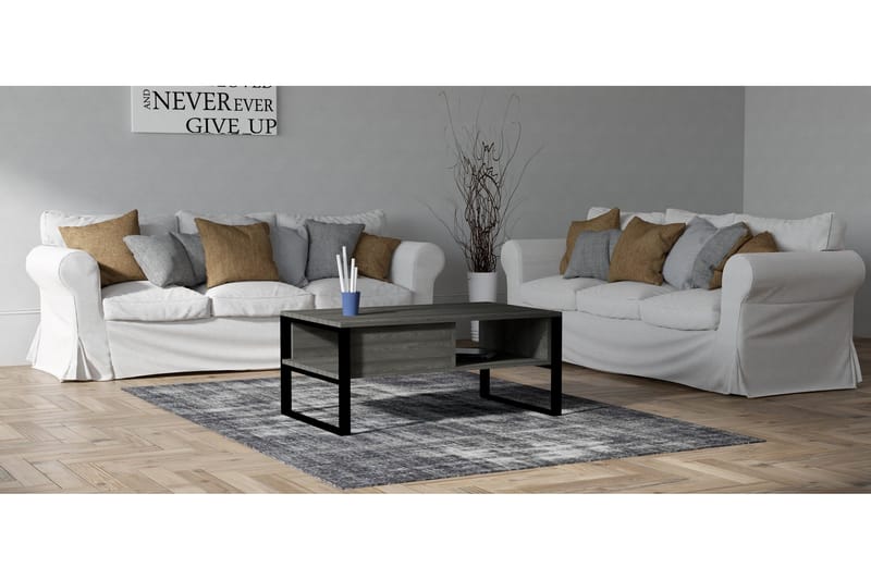 Oldwyk Sofabord 100 cm - Antracit - Møbler - Borde - Sofabord