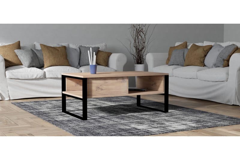Oldwyk sofabord 100 cm - Natur - Møbler - Borde - Sofabord