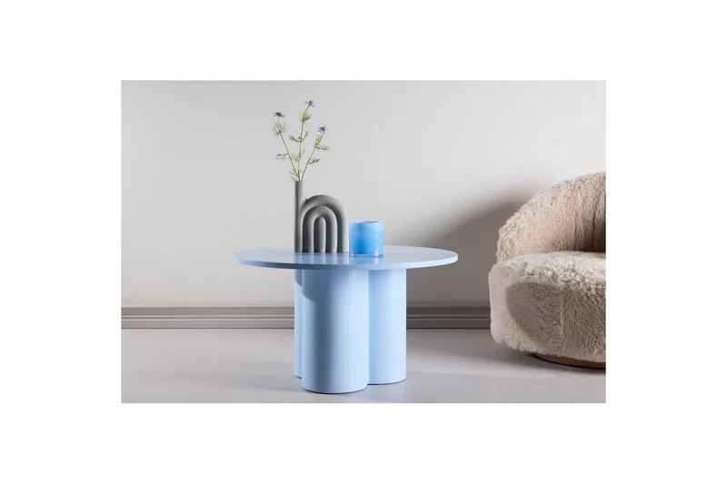 Sofabord Olivia - Blå, 80x45 - Møbler - Borde - Sofabord