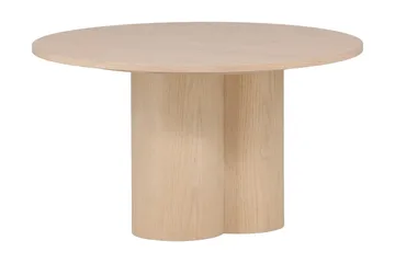 Olivia Sofabord 80 cm Rundt - Hvit - Møbler - Borde - Spisebord og køkkenbord