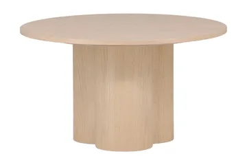 Olivia Sofabord 80 cm Rundt - Hvit - Møbler - Borde - Spisebord og køkkenbord