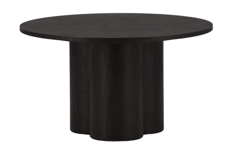 Olivia Sofabord 80 cm Rundt - Svart - Møbler - Borde - Sofabord