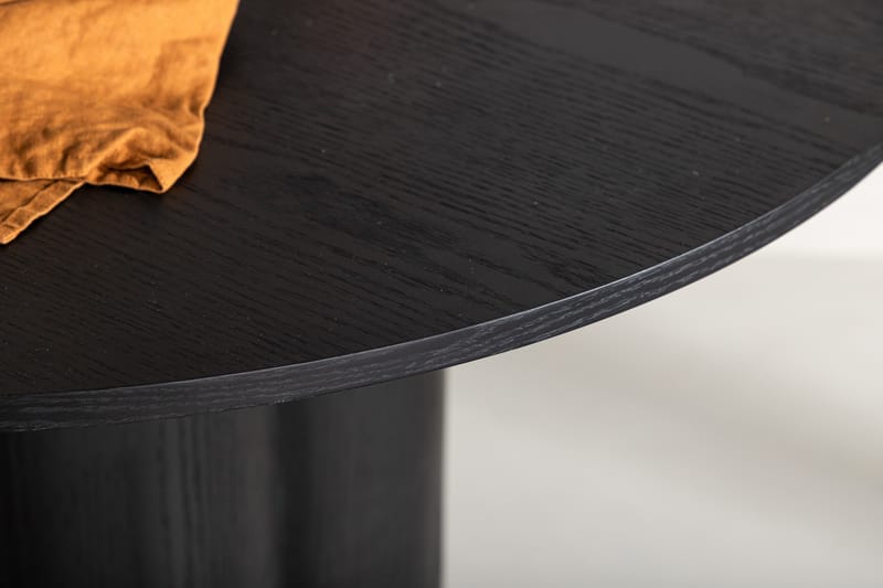 Olivia Spisebord 110 cm Rundt - Sort - Møbler - Borde - Spisebord og køkkenbord