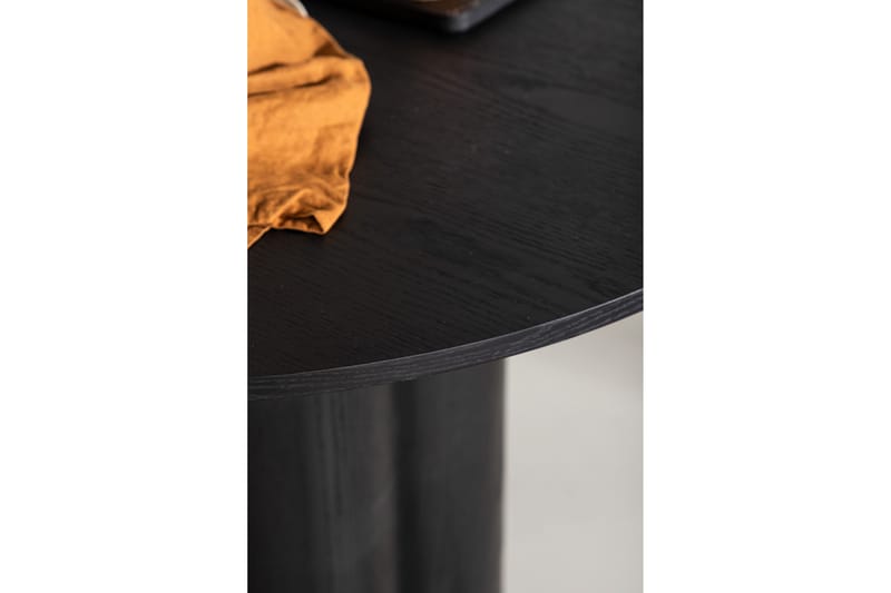 Olivia Spisebord 110 cm Rundt - Sort - Møbler - Borde - Spisebord og køkkenbord