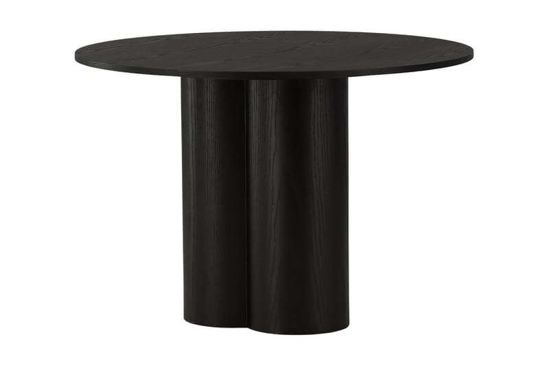 Olivia Spisebord 110 cm Rundt - Sort - Møbler - Borde - Spisebord og køkkenbord