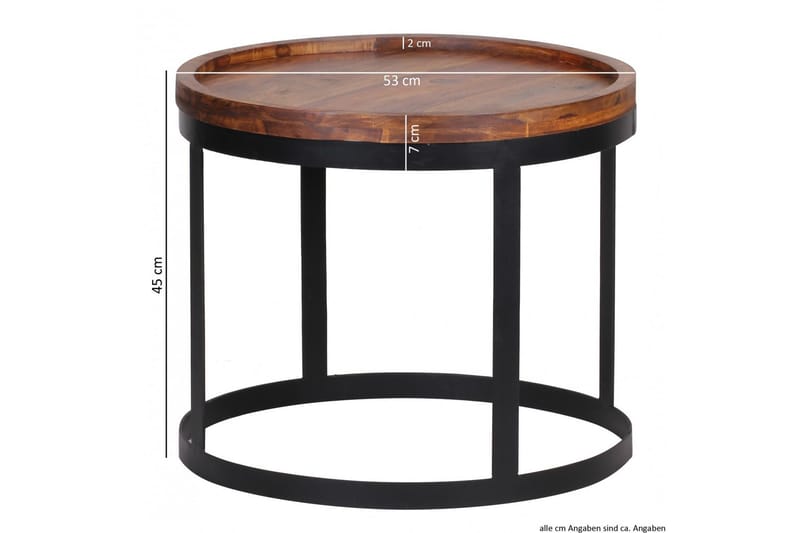 Orleman gyngebord 2-stk - Træ / natur - Møbler - Borde - Sofabord