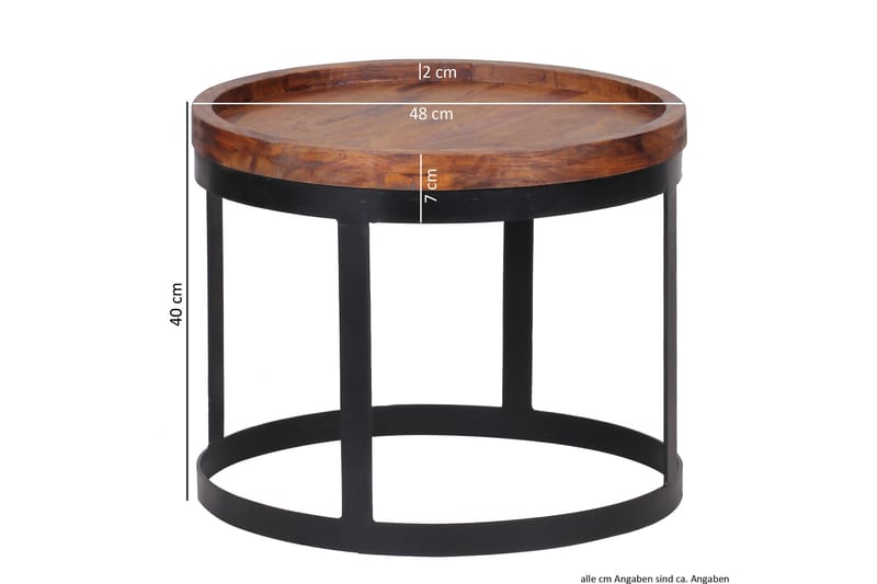 Orleman gyngebord 2-stk - Træ / natur - Møbler - Borde - Sofabord