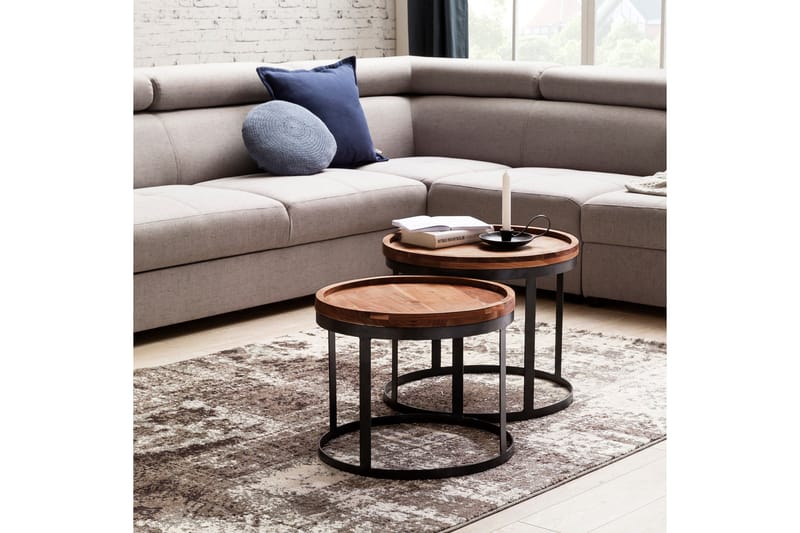 Orleman gyngebord 2-stk - Træ / natur - Møbler - Borde - Sofabord