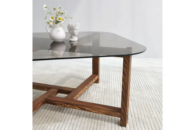 Ostwerwal Sofabord 80 cm Runt - Natur - Møbler - Borde - Sofabord