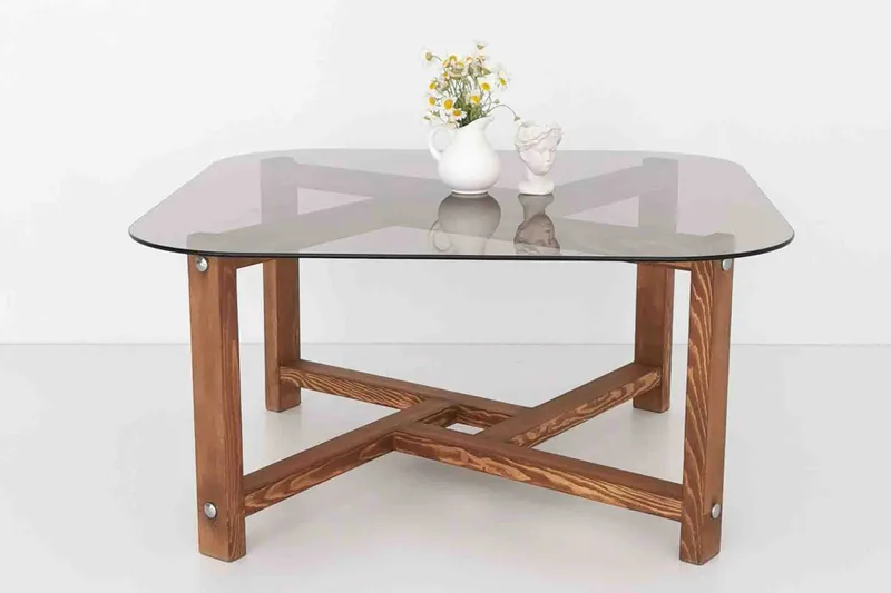 Ostwerwal Sofabord 80 cm Runt - Natur - Møbler - Borde - Sofabord