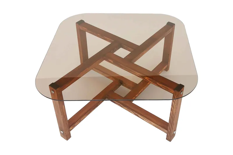 Ostwerwal Sofabord 80 cm Runt, Natur