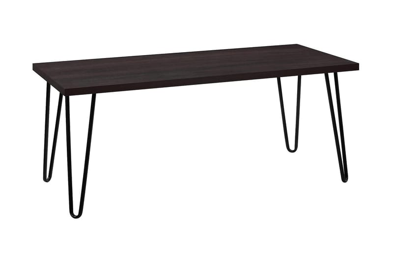 Owen Sofabord 107 cm Espresso/Sort - Dorel Home - Møbler - Borde - Sofabord