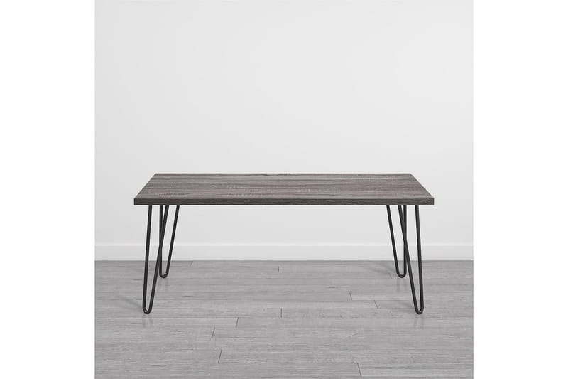Owen Sofabord 107 cm Grå/Sort - Dorel Home - Møbler - Borde - Sofabord