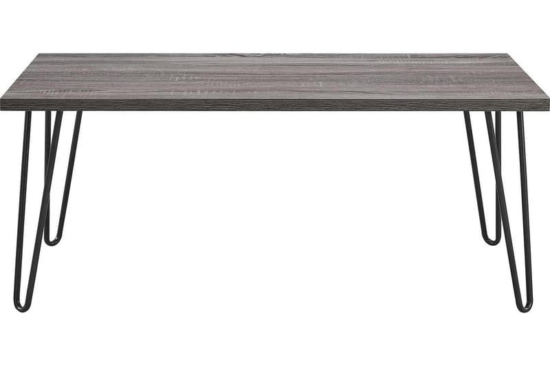 Owen Sofabord 107 cm Grå/Sort - Dorel Home - Møbler - Borde - Sofabord