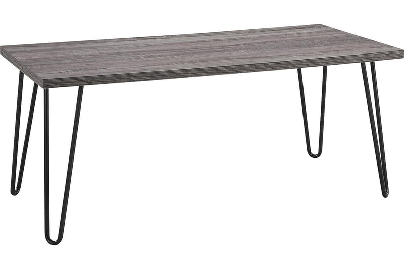 Owen Sofabord 107 cm Grå/Sort - Dorel Home - Møbler - Borde - Sofabord