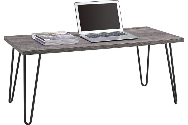 Owen Sofabord 107 cm Grå/Sort - Dorel Home - Møbler - Borde - Sofabord