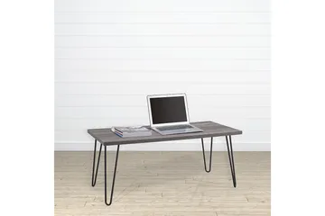 Owen Sofabord 107 cm Grå/Sort - Dorel Home - Møbler - Borde - Sofabord