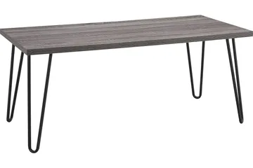 Owen Sofabord 107 cm Grå/Sort - Dorel Home - Møbler - Borde - Sofabord