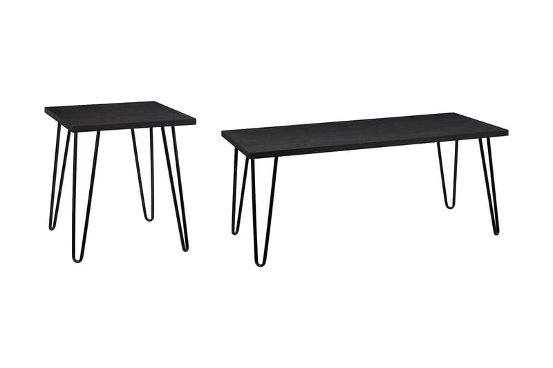Owen Sofabord 107 cm Sort - Dorel Home - Møbler - Borde - Sofabord