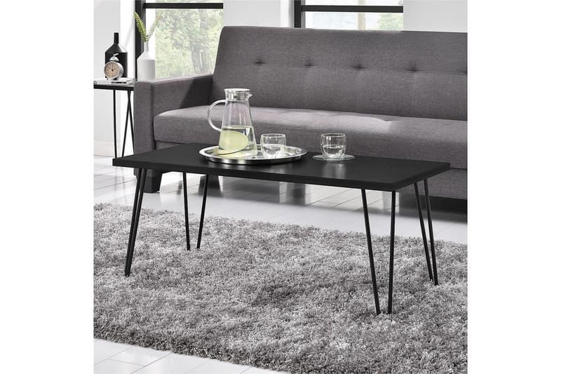 Owen Sofabord 107 cm Sort - Dorel Home - Møbler - Borde - Sofabord